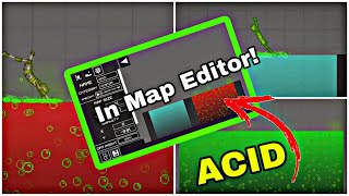 NEW ACID BLOCK in Map Editor in MELON PLAYGROUND!