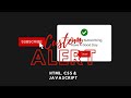 Custom Alert Using HTML CSS and JS | Simple Tutorial