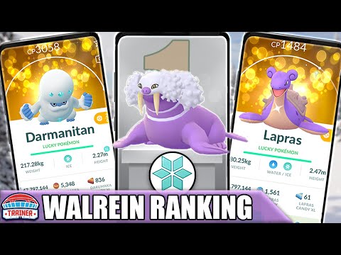 *WALREIN* is a MONSTER! SHOULD YOU MAX IT ?! PvP & ATTACKER BREAKDOWN - ICICLE SPEAR  Pokémon Go