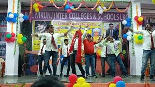 Gents Teachers dance performance in Teacher's Day-2023 at Bal Nikunj School, Auditorium