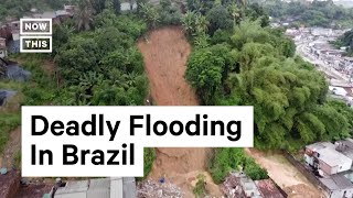 Dozens Dead After Brazil's Fourth Major Flood in 5 Months #Shorts