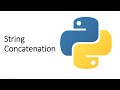 3. String Concatenation [Programming Fundamentals with Python]