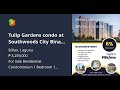 Tulip Gardens condo at Southwoods City Binan Laguna pre-selling