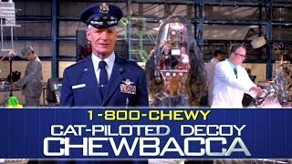 For Halloween: The Cat-Piloted Decoy Chewbacca | CONAN on TBS