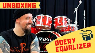 ODERY EQUALIZER | A Nova Bateria da Odery Drums | Unboxing | Parte 1