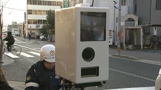 生活道路での速度抑止を…四国で初「可搬式オービス」での取り締まり開始　香川