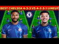 EPL TITLE IS OURS!! BEST Chelsea Prediction 4-3-3 Vs 4-2-3-1 Lineup After International Break in EPL