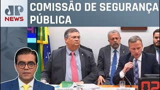 Participação de Flávio Dino em Comissão termina com gritos de “fujão”; Vilela comenta
