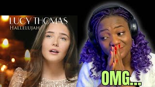 She Shocked me! First time hearing | Lucy Thomas - hallelujah REACTION