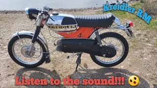 Kreidler RM Grand Prix 4 Speed, Walkaround \u0026 Start-Up