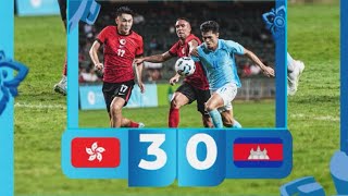 Cambodia vs Hongkong | International Friendly match | Full Goals Highlights 2024