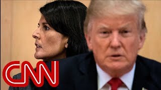 Trump says he has five people on shortlist to replace Nikki Haley