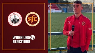 WarriorsTV - Match Reaction - Adam Brown - Stirling Albion (05/03/22)