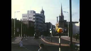 Around Bristol and After The Wedding of Paul and Carol 1968. Vintage 60s Homemade Cine Film. Super 8