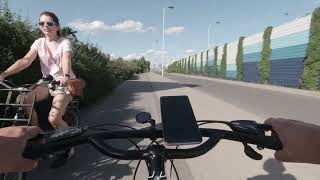 Ursus to Warsaw City Center on a cargo bike