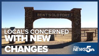 Residents voice concern over recent changes to Bent's Old Fort