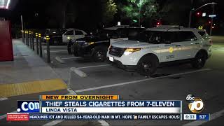 Thief steals thousands of dollars in cigarettes from Linda Vista 7-Eleven