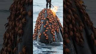 Sailor cleans 80 ton whale of crabs