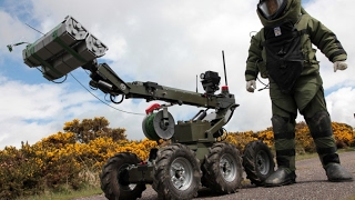 Military Robots Sappers in Action