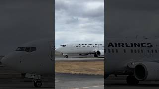 【福岡空港/FUK】JAL B737-800 #fukuokaairport #福岡空港 #aviation #jal #japanairlines #b737 #b737800 #日本航空