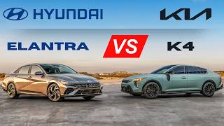 Which is BETTER? All NEW Kia K4 vs 2025 Hyundai Elantra Sedan