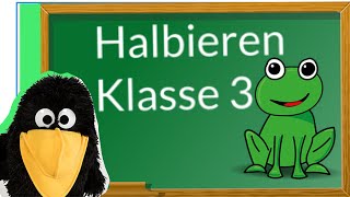 Halbieren #Multiplikation und Division üben #Klasse3 #Gerade Zahlen #Textausgabe zum Halbieren