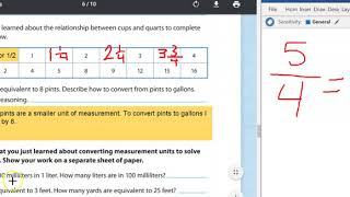 Grade 5 Math Week 4 Day 1 Part 2 Convert Measurement Units Intro