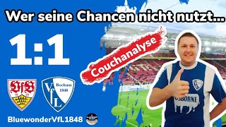 23. Spieltag VfB Stuttgart vs VfL Bochum 1:1 I Couchanalyse