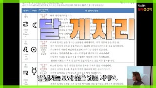 [ 달 게자리]  달게자리 남편앞에서 절대 시어머니 욕하지 마라ㅣ결혼하기 쉽지않은 별자리ㅣ과거의 기억을 되새기며 사는 별자리ㅣ남자 달게자리 마마보이 경향이 있다