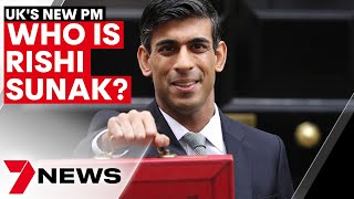 Who is the UK's new Prime Minister, Rishi Sunak? | 7NEWS