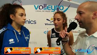 26.10.19 - Volleyrò interviste: Giulia Viscioni e Giada Di Mario