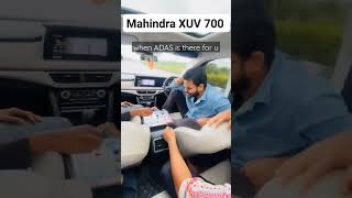 XUV 700 Autopilot Testing #mahindra #xuv700 #mahindraxuv700 #adaptivecruisecontrol #autopilot