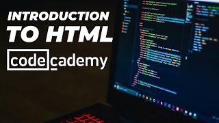 INTRODUCTION TO HTML - Codecademy Course - Learn HTML with me