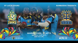 Game 10 highlights - Tridents vs Zouks | #CPL15