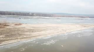 Mississippi River 221.5 frozen 521 1/21/20