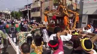 平成２５年  羽田祭り  羽田神社例大祭　宮神輿全町渡御の儀２０１３。