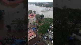 Aluva Mahadeva temple sinked under water, heavy scene