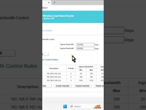 TP Link Router Bandwidth Control & Settings Guide ( 2025 )