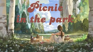 picnic under the sun // fun playlist of chill pop, indie rock and other genres (for studying...)