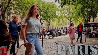 🇫🇷[PARIS 4K] WALK IN PARIS "WATCHING PEOPLE IN MARAIS" (EDITED VERSION) 06/MAY/2022