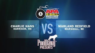 2018 APA Wheelchair Championship Finals - Charlie Hans VS Marland Redfield