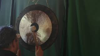 25 minute Gong bath with Wind gongs and Chau gongs