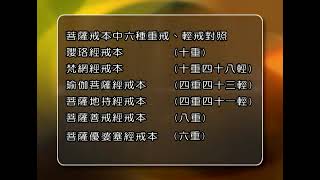 Bodhisattva Precept 01 [Cantonese] 菩薩戒 - 01 - 觀成法師主講