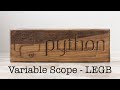 Variable Scope - Python