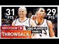 Throwback: Jason Kidd & Kenyon Martin Game 5 Highlights vs Pacers (2002 Playoffs) - CRAZY ENDING!