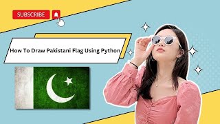 How to draw Pakistani flag using python? | Python Turtle | Python Coding | Python Graphs