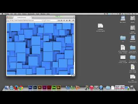 Week 08/03 - Creating a FSBG in Adobe Dreamweaver Week 08/03 - Creating a FSBG in Adobe Dreamweaver