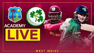 🔴 LIVE | West Indies Academy v Emerging Ireland | 1st ODI
