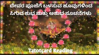 ll ದೇವರ ಪೂಜೆಗೆ ಬಳಸುವ ಹೂವುಗಳಿಂದ ಸಿಗುವ ಶುಭ ಮತ್ತು ಅಶುಭ ಸೂಚನೆಗಳು ll Tarotcard Reading ll