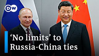 Vladimir Putin and Xi Jinping pledge 'no limits' to Russian-Chinese partnership | DW News